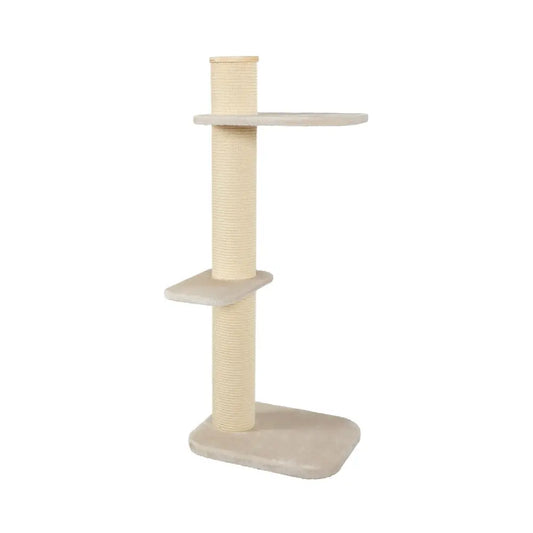 CITY CAT 3 CAT TREE - BEIGE